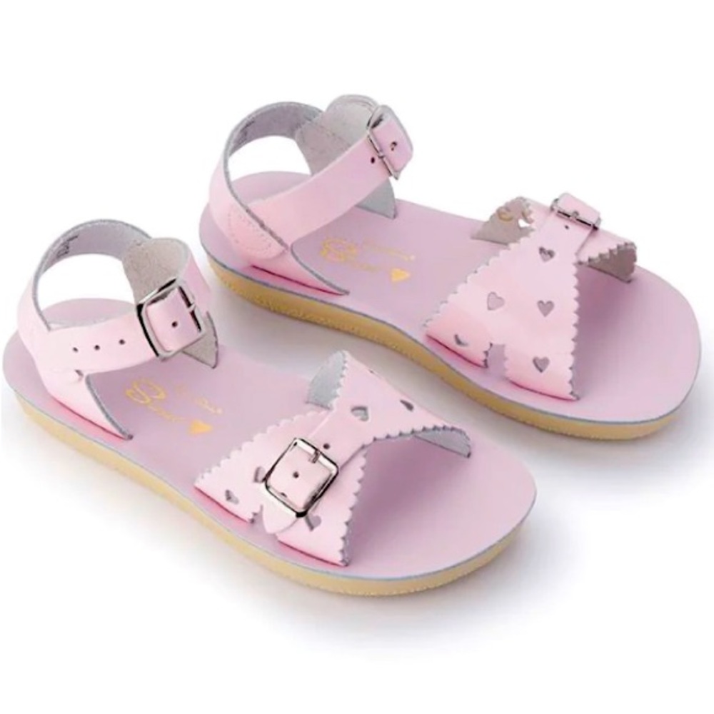Saltwater sandals girls size 1